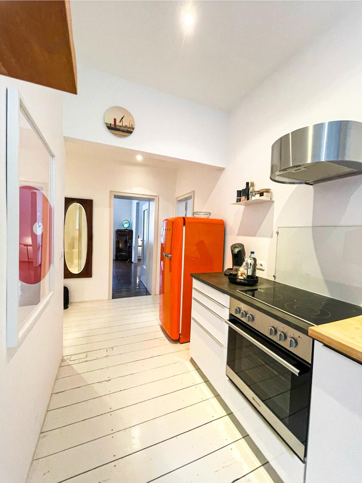 Apartments "Am Rheinorange", Netflix & Prime Duisburg Bagian luar foto