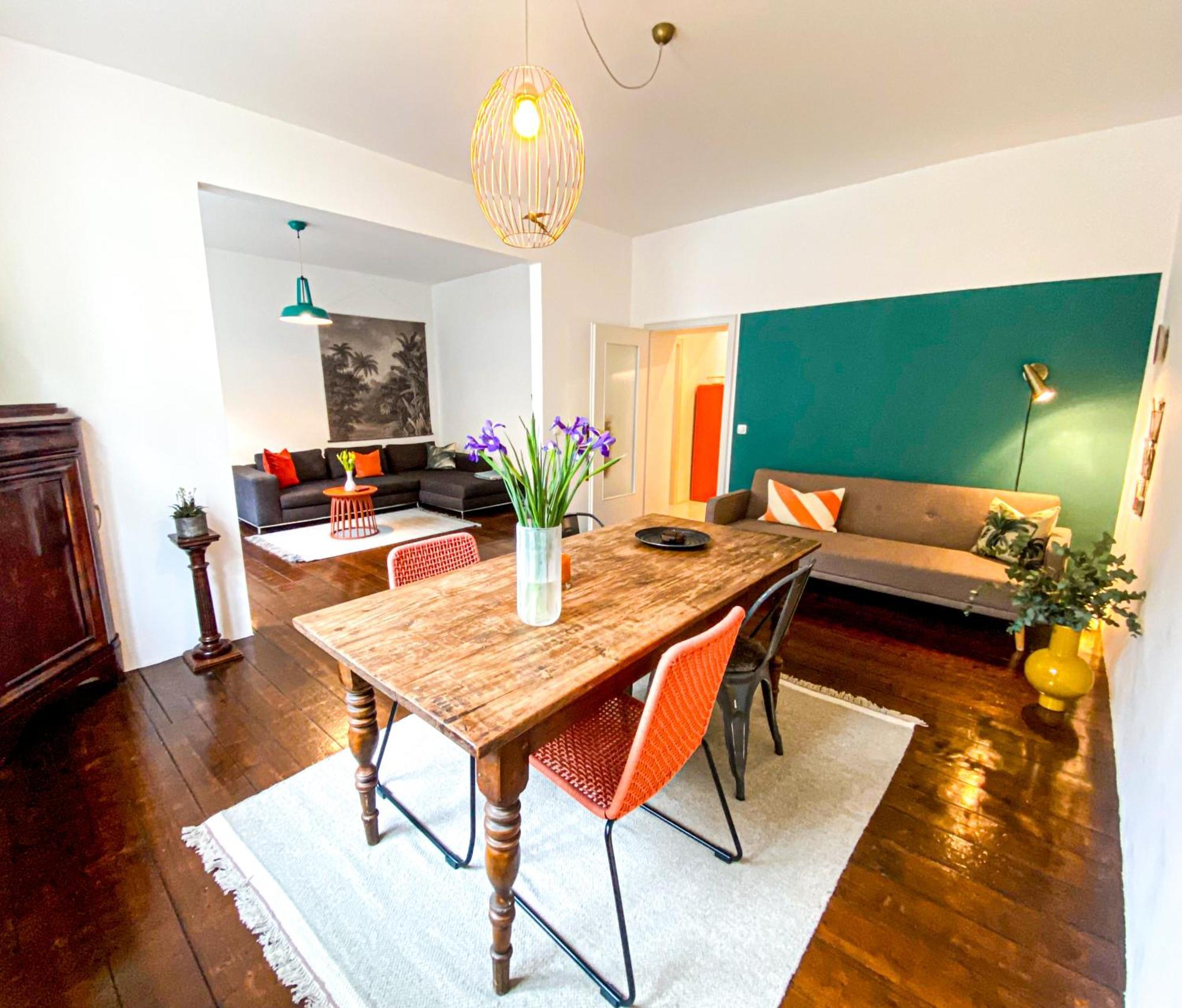 Apartments "Am Rheinorange", Netflix & Prime Duisburg Bagian luar foto